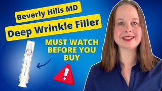 Beverly Hills MD Deep Wrinkle Filler Review | Does It Work?