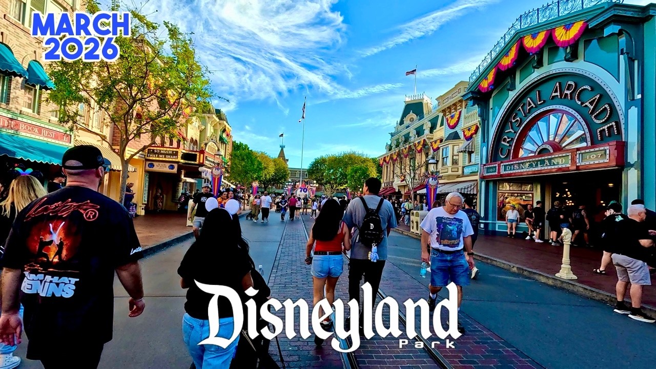 Disneyland 2026 Walkthrough + Millennium Falcon RIDE & Chewie + Snow White's Enchanted Wish & More
