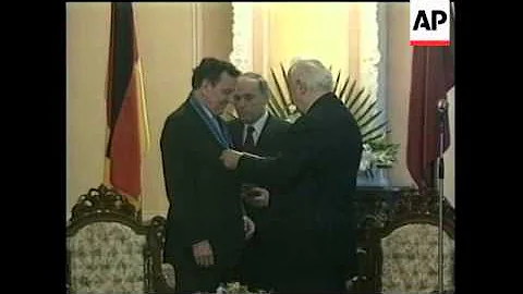 GEORGIA: GERMAN CHANCELLOR SCHROEDER 2-DAY VISIT
