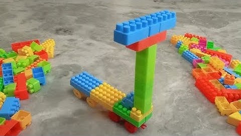 Satisfying DIy Scooter/ASMR building blocks/block game /lego block #asmr#asmrsounds#buildingblocks