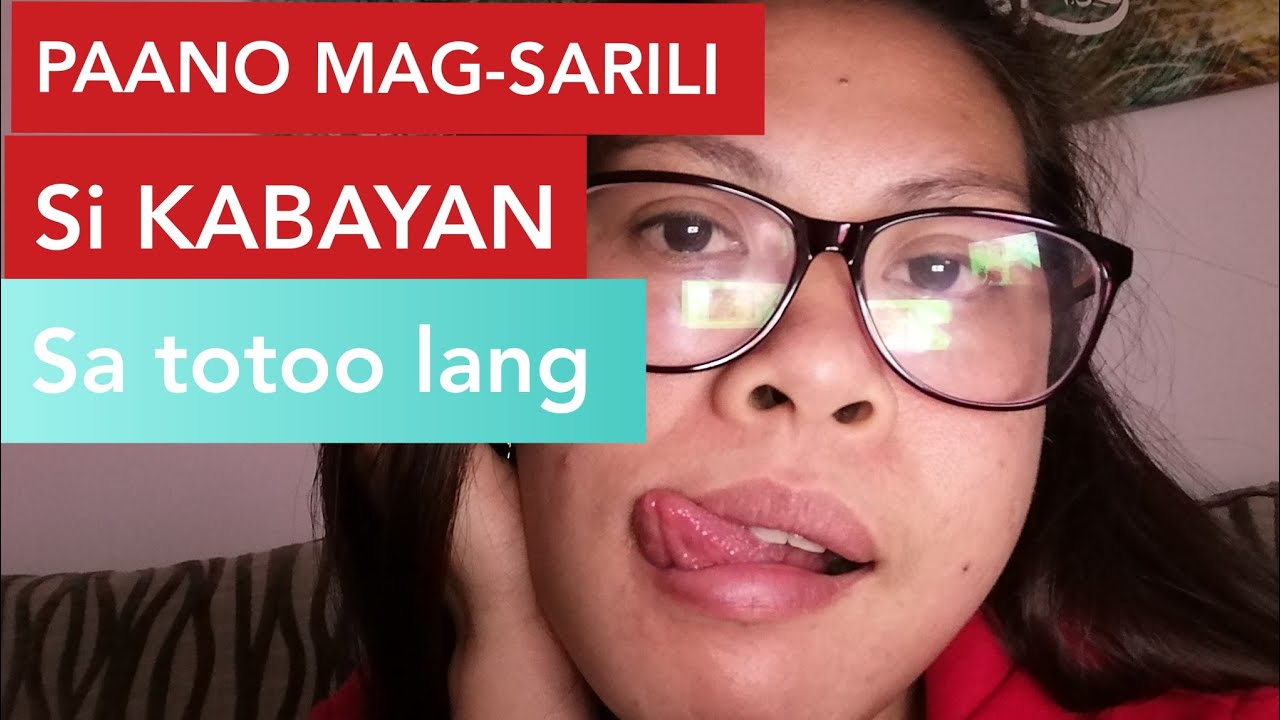 PAANO MAG SARILI - YouTube