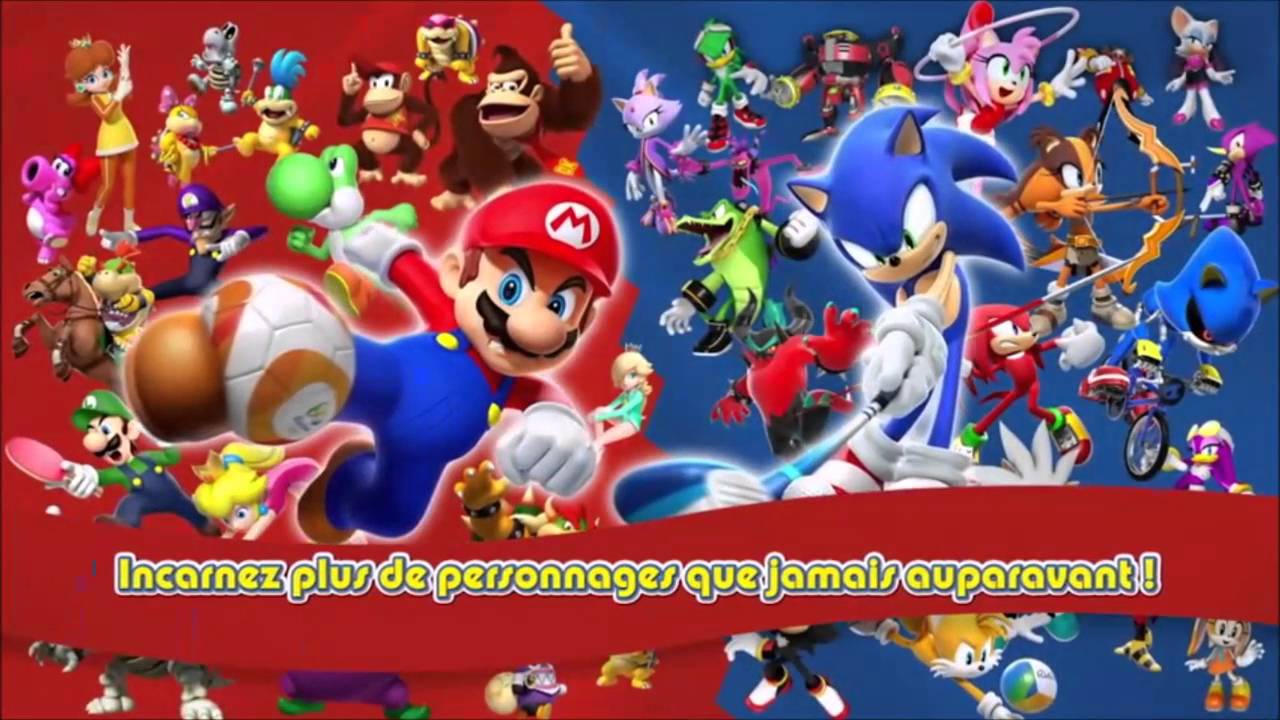 Mario Sonic Aux Jeux Olympiques De Rio 2016 Presentation Disciplines Youtube