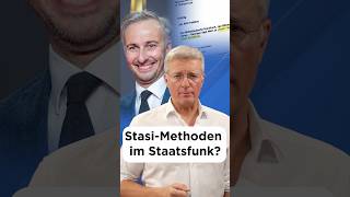 Stasi-Methoden im Staatsfunk?