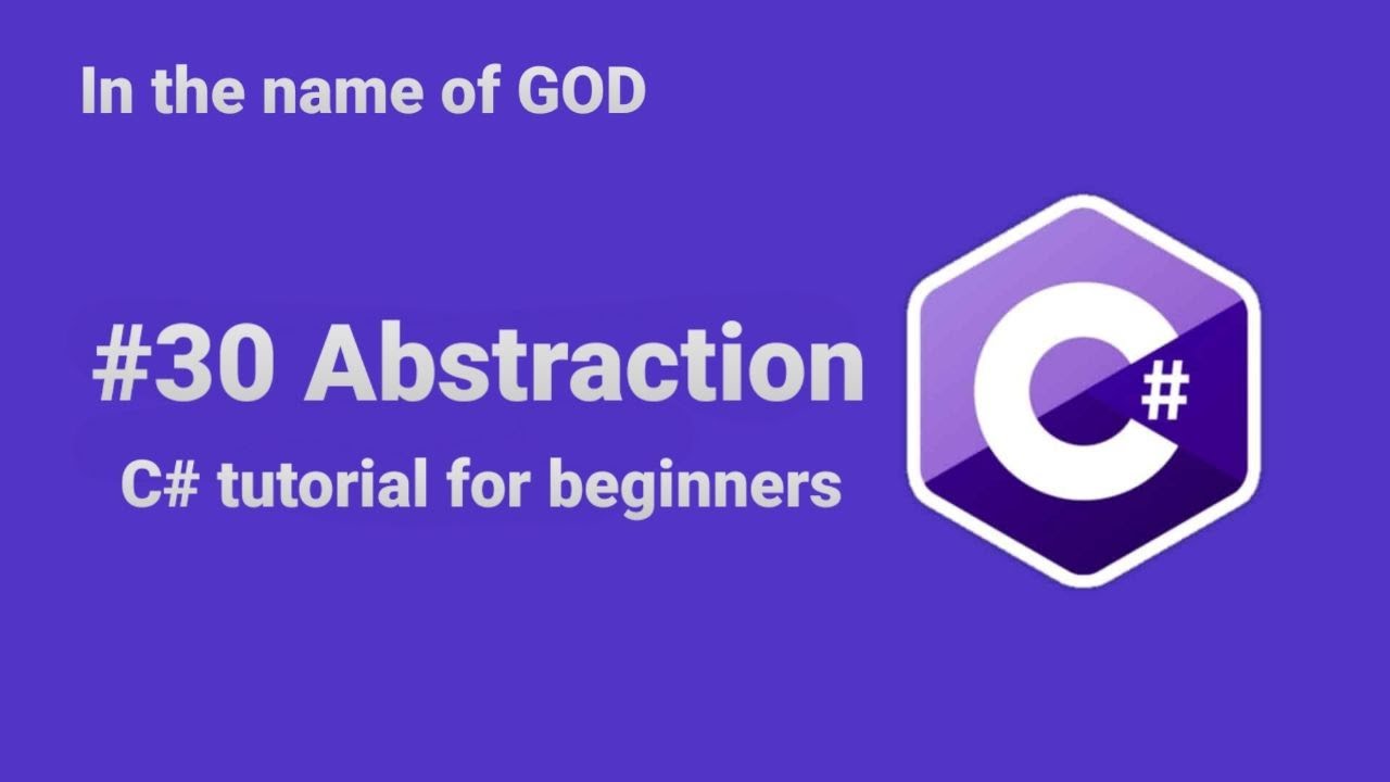 😀C# tutorial for beginners - Abstraction - YouTube