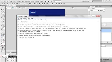 Video Tutorial: Adobe Fireworks