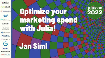 Optimize Your Marketing Spend with Julia! | Jan Siml | JuliaCon 2022