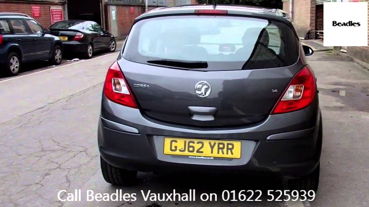gj62yrr Vauxhall Corsa ACTIVE AC 1.4l BEADLES VAUXHALL MAIDSTONE