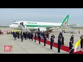 Pope Francis departs from Slovakia to Rome