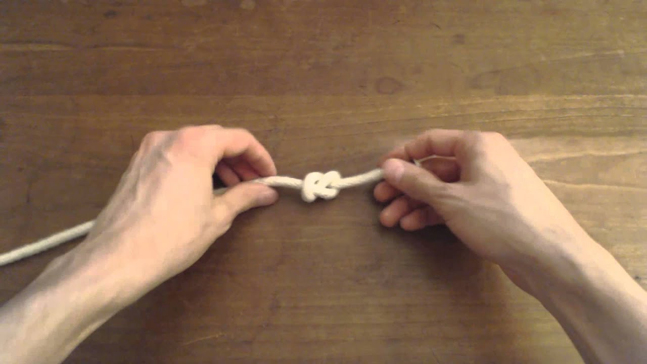 How to Tie Knots Figure Eight Knot (Stopper knot, method 2) YouTube