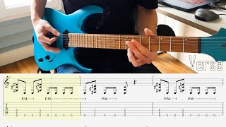 RAMMSTEIN - Zick Zack Guitar Lesson w/ TABS