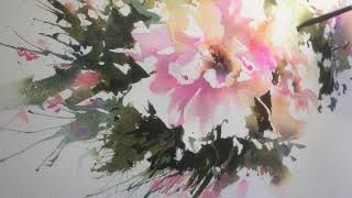 Watercolor With Rae Andrews ..Floral study
