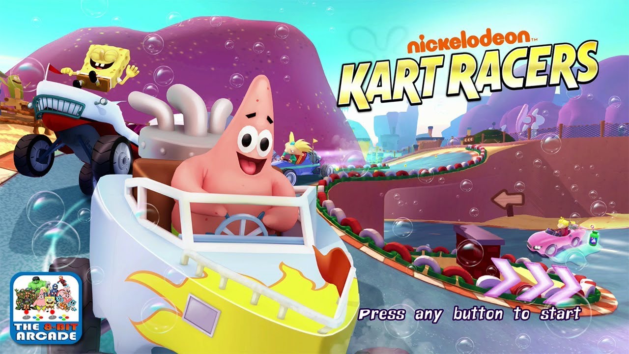Nickelodeon Kart Racers Patrick plays for Keeps (Xbox One Gameplay