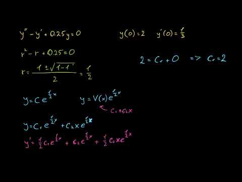 მახასიათებელი განტოლებების განმეორებადი ფესვები. ნაწილი 2