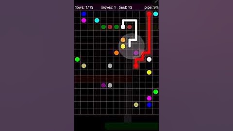 How To Solve Flow Free Jumbo Rectangle Pack Level 68 13x16 Board Walk Through Solution Walkthrough