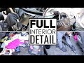 Cleaning The Dirtiest Car Interior Ever! Complete Disaster Full Interior Car Detailing Honda Odyssey