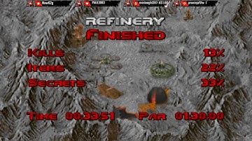 Doom (Unity Port) UV% E2M3 - Refinery: 33.510