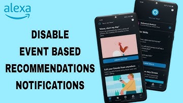 How To Disable Event Based Recommendations Notification On Amazon Alexa App | Step By Step