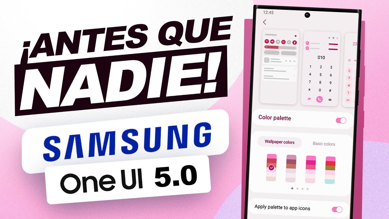 Samsung LO VUELVE a HACER!!! One UI 5.0 es OFICIAL!!!