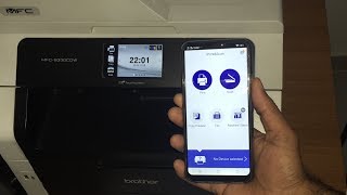 How to Print and Scan from mobile device | Brother MFC-9330CDw screenshot 5