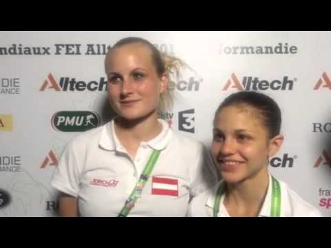 Interview mit Evelyn Freund und Stefanie Millinger WEG 2014 - YouTube