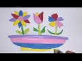 How to color flower | easy drawing tutorial