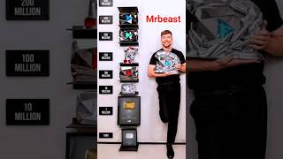 MrBeast All Subscribe Play Button 100k to 500M #yt #shorts #mrbeast #reels #video #viral