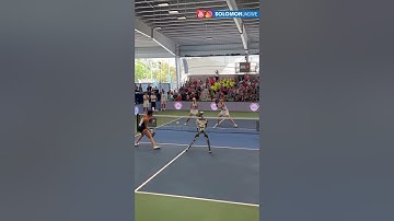 Robot Playing Pickleball with Humans, Who Wins? MOCAP Test | NOT Real | Wonder Studio Ai  #shorts