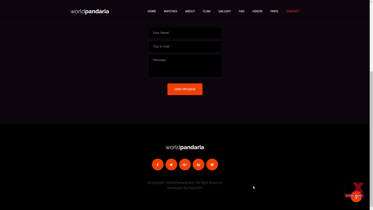 WorldPandaria - Game Portal Premium Moto CMS 3 Template TMT | Free Te