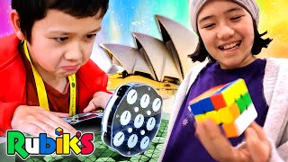 Our 1st Rubik's Cube Competition In SYDNEY!