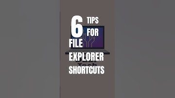🎥 6 Essential File Explorer Shortcuts 📂| Speed up your workflow | #FileExplorer #WindowsTips