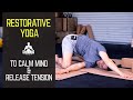 20 Min Restorative Yoga to Calm Your Mind | Release Tension and Relax Your Body | #yogaformen