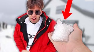 seeing snow for the first time!