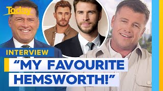 ‘He’s the baby’: Luke Hemsworth on working with his brother Liam in new film | Today Show Australia