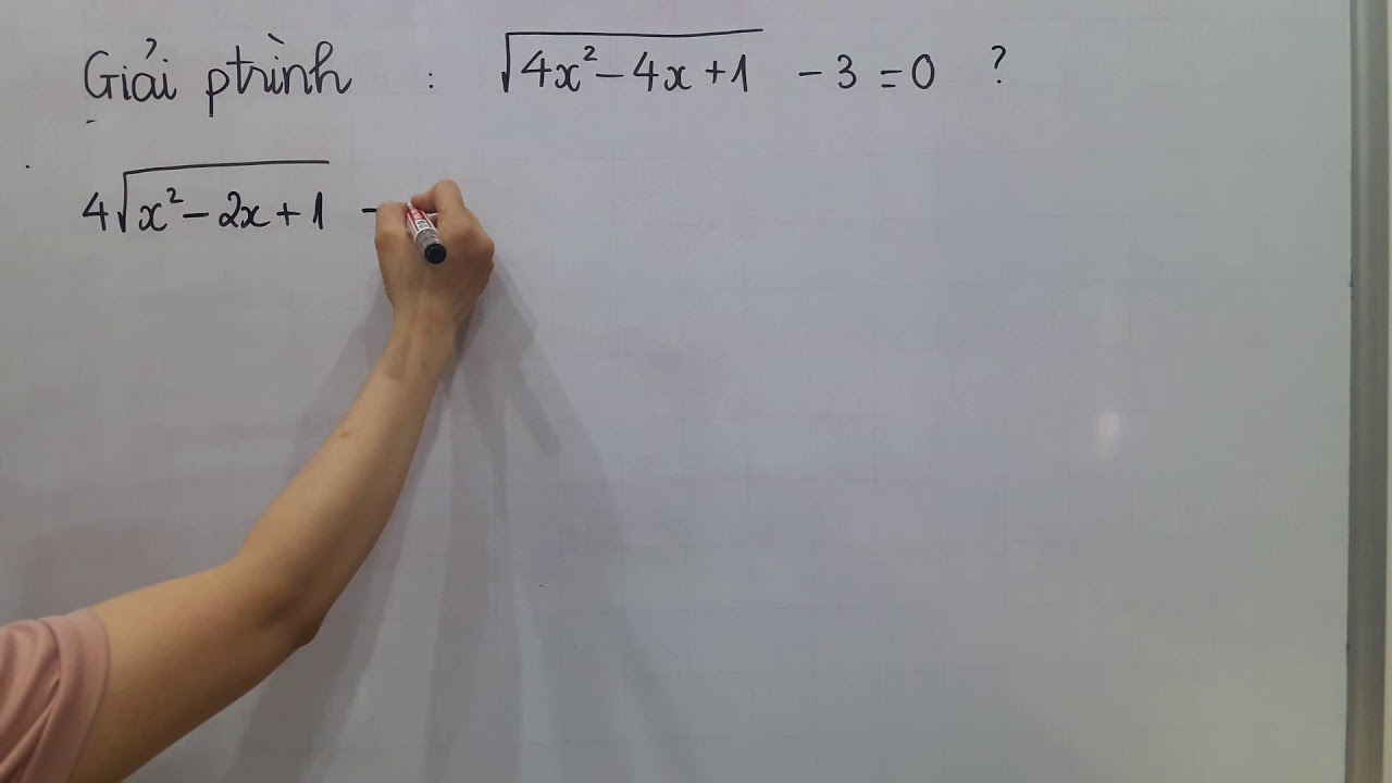 Toán lớp 9- Giải phương trình chứa căn (p1)👩‍🏫