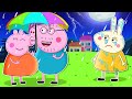 Sad love story of miss rabbit  peppa pig full episodes