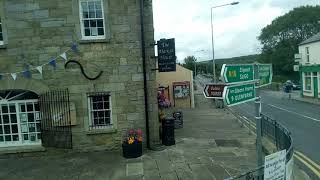 Bus Eireann 458.  Blacklion to Belcoo.  Crossing the Border.