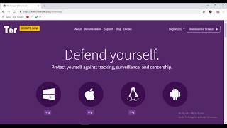 How to download and Install Tor web browser on windows 10