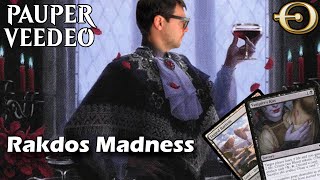 Burn your opponent while drawing cards! Rakdos Madness! | Pauper | MTGO