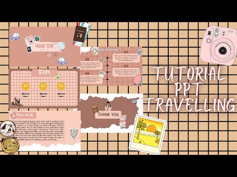 Tutorial PPT Travelling | Free Template PPT