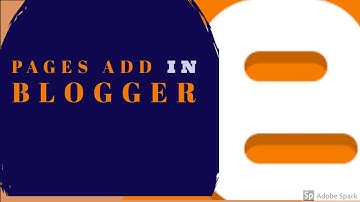 How to create/add pages in blogger part# 3|| pages(About,Contact us, Disclaimer, term&condition etc)
