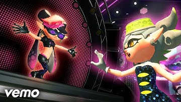 ♪ Bomb Rush Blush + Tidal Rush ♫ Caitlin Koi Lyric Video - Splatoon 2