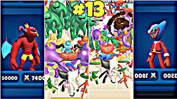 Merge Master Rainbow run 3D || Level 49-50 || Monkey Beast Gaming