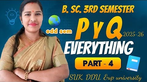 BSc Botany 2nd year 3rd sem || model paper || paper pattern || Suk, ddu, topic, wise explanation ||