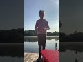 Cubing on the dock! #cubingshorts #rubikscube #speedcubing #cubing