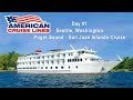 Puget Sound &amp; San Juan Islands Cruise - Day #1 - Seattle, Washington
