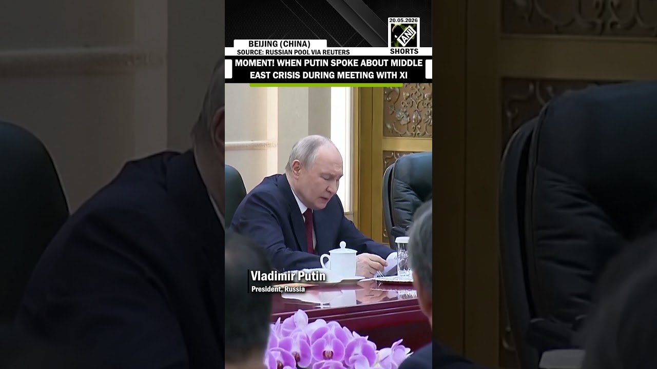 Must Watch! Russian President Putin speaks about Middle East crisis during meeting with China’s XI