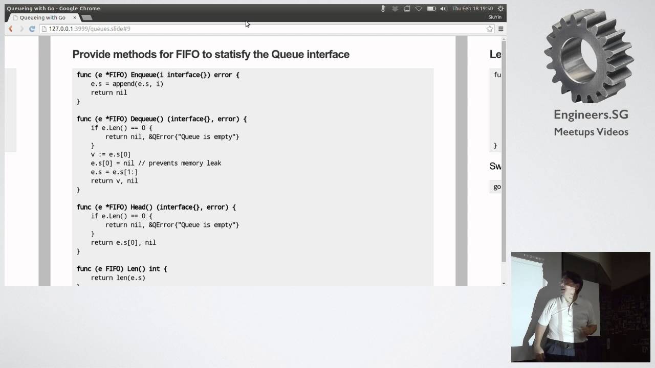 Queueing with Go -- FIFO through RoundRobin and beyond - GoSG - YouTube