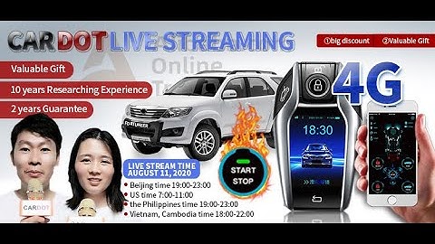 Working with original car start stop button system adding mobile app control  smart key remote start
