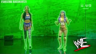 WWE: "Back Together Again" Candice LeRae & Indi Hartwell Theme Song +AE (Arena Effect)