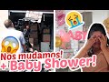 NOS MUDAMOS ☹️🔐 + MINI BABY SHOWER SORPRESA!! 🎉